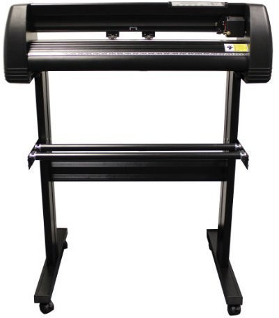 Vinyl Cutter Plotter Machine Cutting Printer 54 Optical Eye with Stand, 2 Rolls of vinyl for Sign Maker Printing MH1351