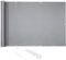 CelinaSun Pare-Vue Balcon 1,2 x 3 m Gris Clair PES Panneau de clôture avec Serre-câbles Hydrofuge Bordure de Balcon