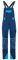 BWOLF Brave Latzhose Herren Arbeitshose Schutz-Latzhose mit Kniepolster-Taschen verstärkt mit 600D Polyester (Blau, S)