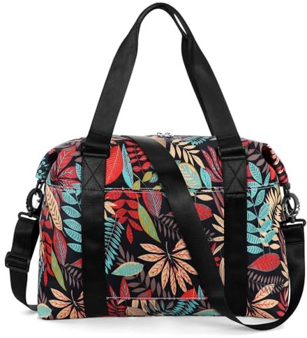 HAWEE Sporttasche Damen Groß Leichte Reisetasche Herren Faltbare Gym Duffel Bag Weekender Travel Bag Wasserdicht Handgepäck Tasche für Reise Fitness Wandern Schwimmen Camping