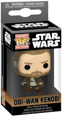Funko Pop! Keychain: Obi-Wan Kenobi - Star Wars - Mini-Figurine en Vinyle à Collectionner Porte-clés Fantaisie - Cadeau de Noël - Idée de Cadeau - Produits Officiels - TV Fans - Mini-Figurine