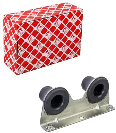 FEBI BILSTEIN Halter, Abgasanlage | Kompatibel mit: VW CALIFORNIA T5 Camper, MULTIVAN T5, TRANSPORTER T5 Bus, TRANSPORTER T5 Kasten
