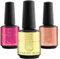 SHAYENNE UV Nagellack Set -MADE in GERMANY 3 Stück - 125 Diamond Pink Glitter 15 ml - 126 Citrus Zest Yellow 15ml - 127 Pretty Peach 15ml Gel Farblack Gellack Nagel Lack Nail Polish Nagelgel