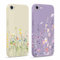 Pnakqil 2 Stück Handyhülle für iPhone 8/7 / SE 2020 / SE 2022 4,7 Hülle, Blumen Aesthetic Floral Muster Bunt Design Motiv Case Silikon Weiche für Mädchen TPU Dünn Stoßfeste Kameratasche Schutzhülle
