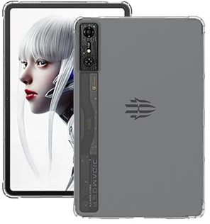Clear Case for ZTE RedMagic Nova Tablet Case – Transparent TPU Cover with 4-Corner