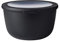 Mepal - Bol multi-usage Cirqula - Nordic black - capacité 2000 ml - couvercle amovible - incassable - étanche – stockage au congélateur, stockage à froid – passe au lave-vaisselle