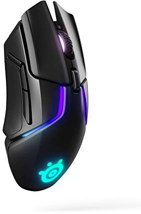 SteelSeries Rival 650 Quantum Wireless Gaming Mouse - Rapid Charging Battery - 12, 000 Cpi Truemove3+ Dual Optical Sensor - Low 0.5 Lift-Off Distance - 256 Weight Configurations - 8 Zone RGB Lighting