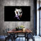DC-Poster, Suicide Squad Poster, Harley Quinn Stand Maxi Clown, Leinwanddruck, Wandkunst für Büro, Schlafzimmer, Café, Dekoration mit Rahmen (B, 40 x 30 cm)