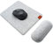SenseAGE Ensemble Tapis de Souris et Repose-Poignets, Tapis de Souris Ergonomique et Repose-Poignets pour Clavier, Confortable pour Une Saisie Facile et Un soulagement de la Douleur, Gris Fumée