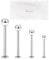 Warrior STERILE Labret Piercing für Trago Helix Knorpel Ohrstecker 316L Chirurgenstahl 16G(1.2mm) 3mm Ball Body Piercing Schmuck PCS-001(10)