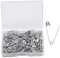 YOFASEN 300 Stück Sicherheitsnadeln - Große und kleine Stecknadeln Nickel Plated Pin - für Kleidung Kunsthandwerk Nähen Schmuckherstellung Home Office Verwenden, Silber, 18mm