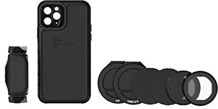 PolarPro LiteChaser Pro Visionary Kit - Custodia per iPhone 11 Pro + manico + filtro polarizzatore + filtro VND