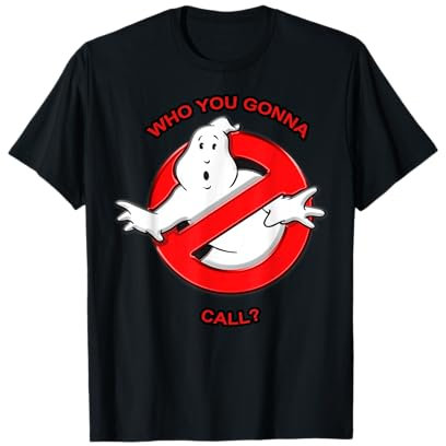 Ghostbusters Who You Gonna Call? Logo T-Shirt