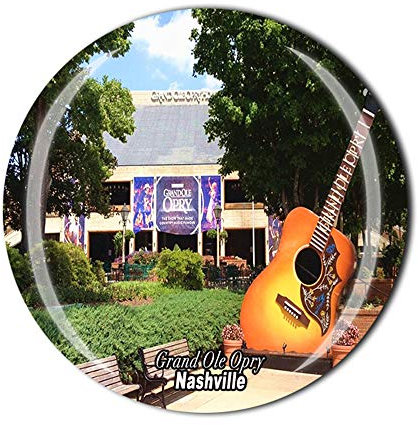 Imán para nevera de Grand Ole Opry Nashville, EE. UU.