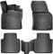 ELMASLINE 3D Gummimatten Set für VW TIGUAN Allspace 2017-2025 | Passt nur in Allpace!!! | Fußmatten mit extra hohem Rand | Zubehör