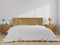 Oedim Testiera per letto geometrico, in legno, con testiera decorativa per letto, decorazione per camere