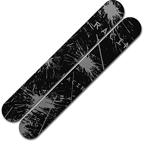 Finest Folia Fahrrad Kettenstreben Schutz Aufkleber Folie Lackschutz R160 (08 Racing Silber Metallic)