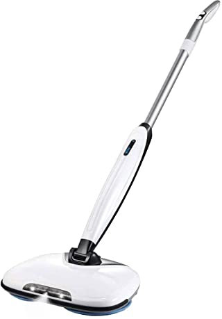 JINHH 4 in 1 Electric Rechargeable Wireless Mop Spin Handheld Floor Cleaner Sweeper Polisher