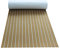 OSLEN 94.5× 35.4 EVA Foam Boat Decking Sheet Boat Flooring Sheet Faux Teak Decking For Boat Yacht Marine Floor Carpet RV Swimming Pool 6mm Thickness with Backing Adhesive (Light Teak over White)