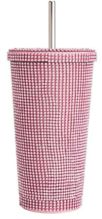 Paris Hilton Kristall-Wasserbecher, 500 ml, Rosa