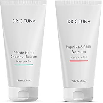 Farmasi Dr. C. Tuna Paprika Chili Balsam 150 ml 2021 – DR C.TUNA PFERDE BALSAM 150 ml 2021 Massage-Set
