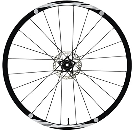 DualColorStampe Aufkleber kompatibel mit KTM Felgen Fahrrad 26 - 27,5 - 28-29 Zoll Rad MTB Bike Sticker Felgen MTB B0022 (27,5 Zoll, Silber 90)