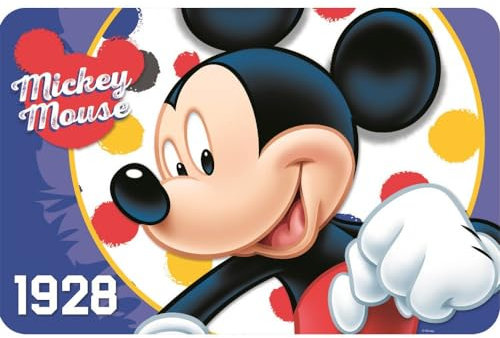 Mickey Mouse Platzdeckchen Tischunterlage 43cm x 28cm