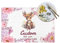 LSDINDF Personalisierte Tischsets, Personalisierbares Tischset Bedrucken mit Foto/Text, Tischset Kinder mit Name, rutschfeste, Hitzebeständig und waschbar.