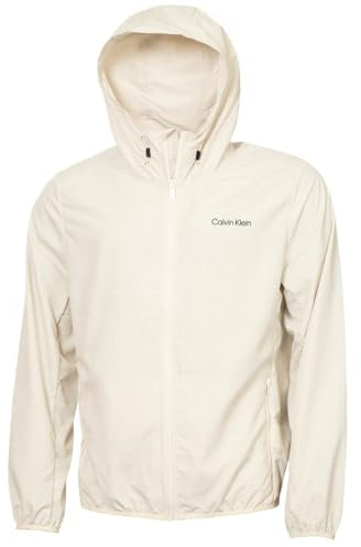 Calvin Klein Veste Coupe-Vent Golf Homme 2025 - Tourterelle des Tortues - L