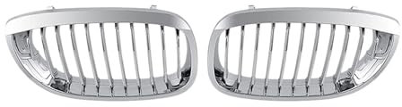 ORBHES Rejilla Delantera,Compatible para BMW E46 Série 3 Coupé Cabriolet 2 Portes LCI 2003-2006,Accesorios de Coche