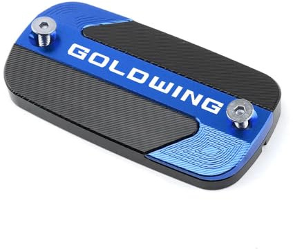 YCSYHQM Motorrad Heck Bremse Flüssigkeit Tank Master Reservoir Abdeckung Passt für Honda Goldwing GL1800 GL1500 GL1800 VTX 2010-2018 Motorrad Oil Cup Cap