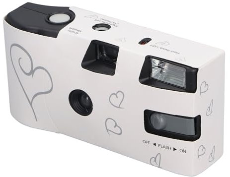 Camera da Pellicola Usa e Getta, Controllo Manuale Completo, 27 Film a Colori da 35 Mm, Fotografia Umanistica, Fotocamera Monouso con Flash, per il Concerto per il Concerto per