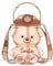 Whyzsjnclg Bear Water Bottle, Kawaii Water Bottle with Straw and Strap, 1L Cute Bear Bottles Portable Leakproof for Kids Girls Women Sports Camping Picnic Hiking Travel