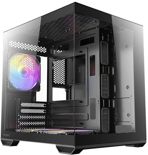 ANTEC CX60M ARGB Boîtier PC Mini Tour Micro-ATX Noir
