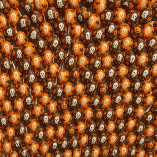 OYOY | 300 Stk Grusel Lollies 3 kg | Süßigkeiten Mix Erdbeer- & Orangengeschmack | XXL Karneval Süßigkeiten Großpackung für Kindergeburtstag, Party & Candybar