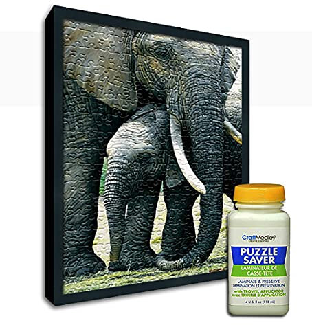 Jigsaw Puzzle Frame Kit - For 19x30 Inch Puzzles - Craft Medley Puzzle Saver