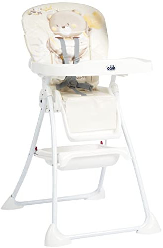 CAM Il Mondo del Bambino - art.S450/C240 - Hochstühle Miniplus - Hergestellt in Italien - perfekt von 6 bis 36 Monate - BÄR