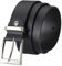 LINDENMANN Gürtel Herren Ledergürtel Herren Herren-Gürtel, Vollrindledergürtel XXL, Büffelleder, in 2 Fraben, schwarz/dunkelbraun, Größe/Size:140, Farbe/Color:schwarz