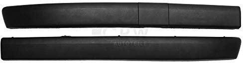 Jeu de barres de pare-chocs gauche et droite, Baguette de finition pour Clio à partir de 05-09