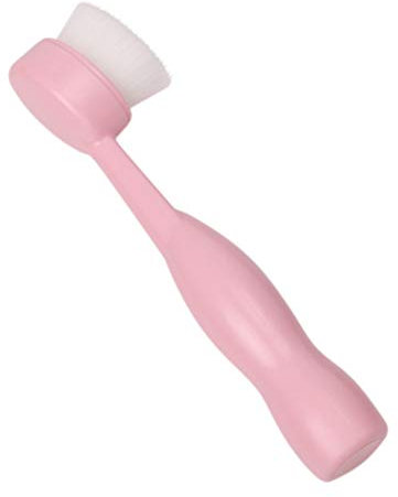 1 cepillo facial manual de limpieza facial superfino cepillo de mano para cabello sintético