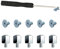 NVMe SATA M.2 2280 PCIe SSD Standoff Mounting m2 Screws Kit for ASUS