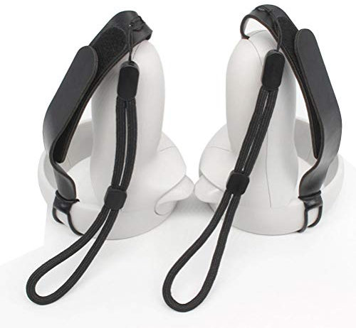 LIANGMEI Knuckle Straps with Wrist Straps Compatible for Oculus Quest 2 VR Anti-Drop Hand Grip Accessories