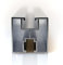 NAKA Aluprofil 40x40 PV Solarpanele Photovoltaik Montageschiene PV-Anlage Aluminiumprofil zur Montage von Solaranlagen Systemprofil Typ S Montageprofil 40 x 40 mm 1,15 m