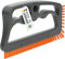 FUGINATOR® Fugenbürste Recycling grau/orange - Reinigungsbürste zur Fugenreinigung in Bad, WC, Küche usw. - Reinigung von Wand- und Bodenfliesen - Handliche Bürste für Fugen und Fliesen