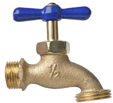 Cozylkx Grifo De Agua De Aleación, Adaptador De Grifo De 1/2-3/4, Conector De Manguera, Accesorios De Válvula De Repuesto para Jardín, Cocina Y Baño