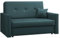 Mirjan24 Sofa Viva Bis II mit Schlaffunktion, 2 Sitzer Polstersofa mit Bettkasten inkl. Kissen, Schlafsofa Sofagarnitur, Bettsofa, Wohnlandschaft, Farbauswahl (Manila 38)