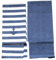 2er Set maritime Geschirrtücher Anker Trockentuch Geschirrtuch blau/weiß 50x70cm Küche Geschenkidee