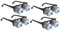 TOYANDONA 12 STK Frühlingsbrille Lustige Brillen Frühling Gruseliger Augapfel Halloween-Party-Sonnenbrille Halloween-Party-Brille Augäpfel Cosplay-Brille Einzigartige Sonnenbrille Plastik