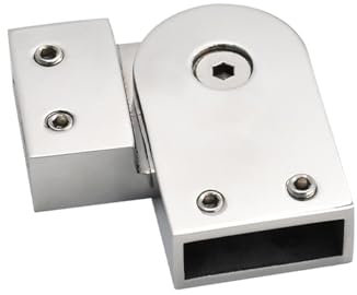 Fenteer Support de Rampe En Verre élégant pour Escaliers Intérieurs, A