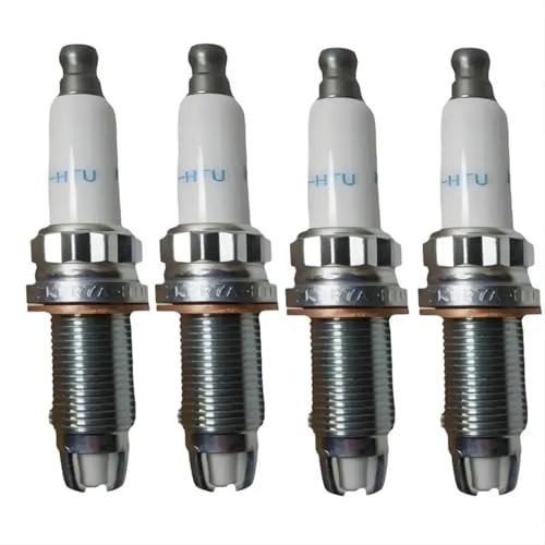 4 Stück Iridium Zündkerze ZKBR7A-HTU kompatibel mit BMW 3er E92 320i N46B20E 2007-2013 12120038349 91785 Automobil-Ersatz